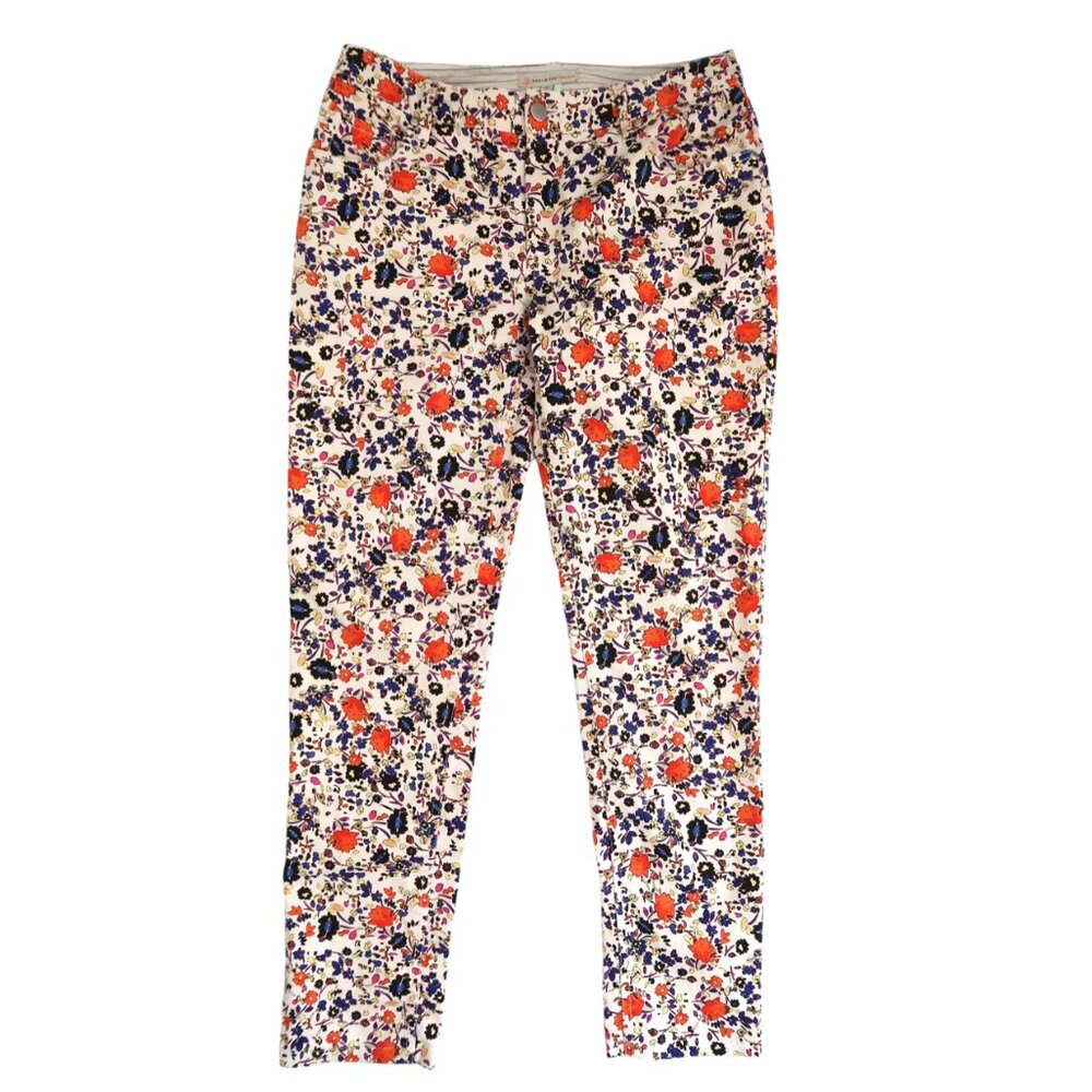 PAUL & JOE SISTER Floral print jeans stretch